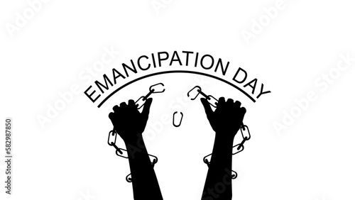 Emancipation Day illustration