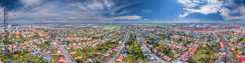 Photography chemnitz saxony anhalt aerial skypano 360° airpano