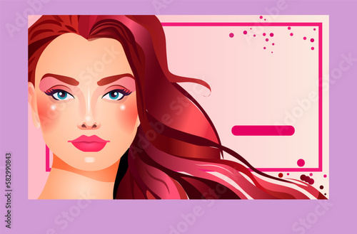 beauty woman with perfect makeup beautiful professional make-up salon make up fashion concept