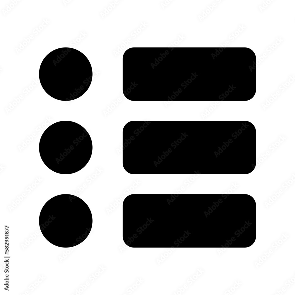 list icon or logo isolated sign symbol vector illustration - high quality black style vector icons
list icon or logo isolated sign symbol vector illustration - high quality black style vector icons