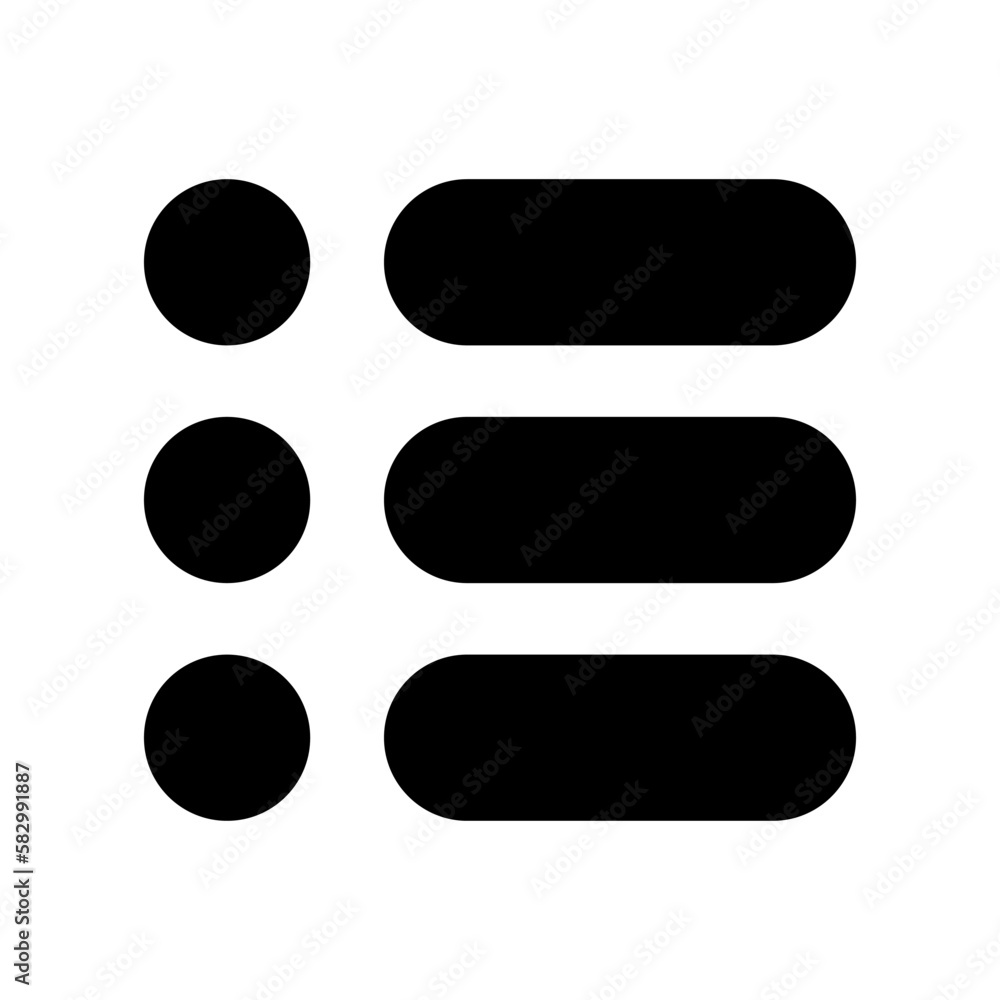 list icon or logo isolated sign symbol vector illustration - high quality black style vector icons
list icon or logo isolated sign symbol vector illustration - high quality black style vector icons
