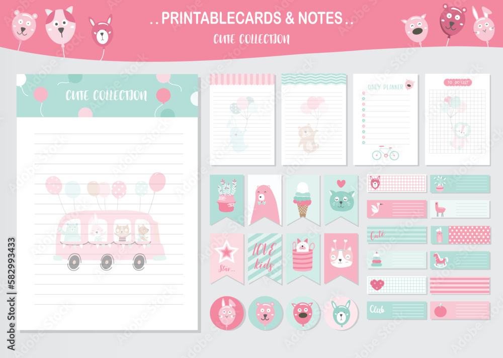 Set of animals and cute vector cards,unicorns,baby shower,printable, tags,cards,templates,Notes, Stickers, Labels,Scrap booking, Congratulations, Invitations,Vector illustrations. Set of animals and cute vector cards,unicorns,baby shower,printable, tags,cards,templates,Notes, Stickers, Labels,Scrap booking, Congratulations, Invitations,Vector illustrations.