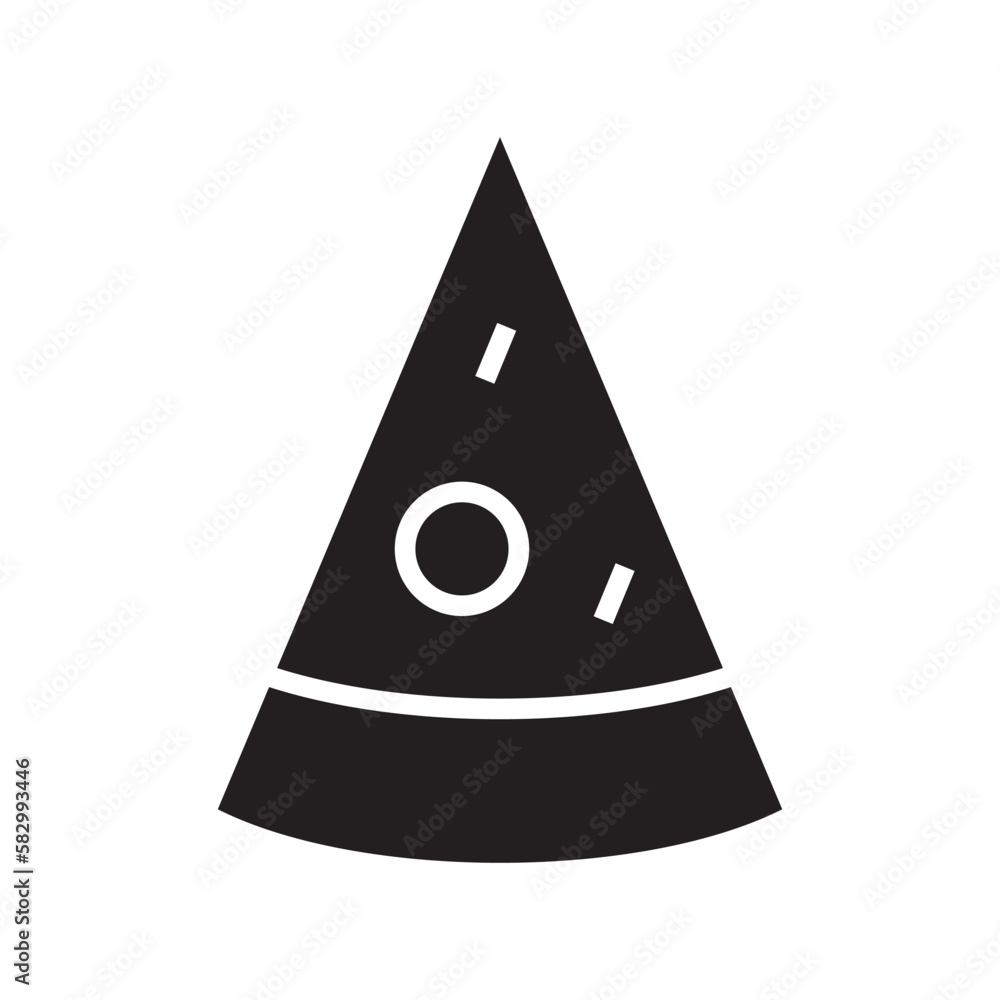 Fototapeta premium pizza icon or logo isolated sign symbol vector illustration - high quality black style vector icons 