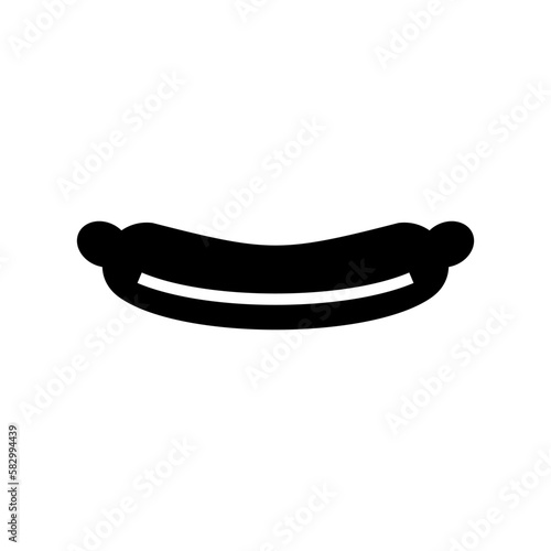 sausage icon or logo isolated sign symbol vector illustration - high quality black style vector icons 