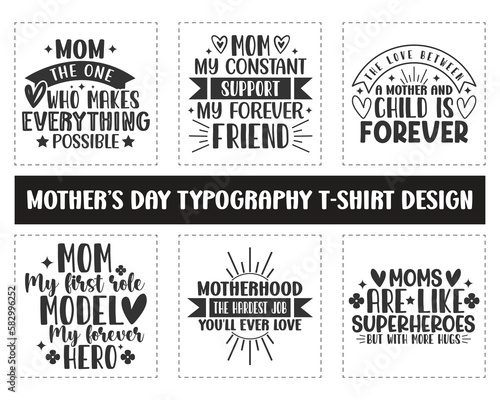 Mother's day typography t-shirt design. Mother's day svg t-shirt design. Mother's day t-shirt design quotes