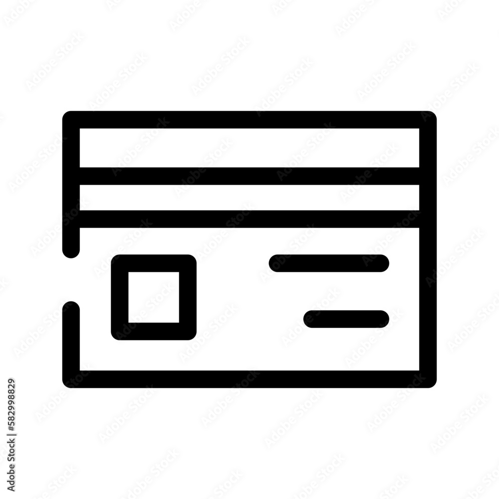 Credit Card Icon Vector Symbol Design Illustration Credit Card Icon Vector Symbol Design Illustration