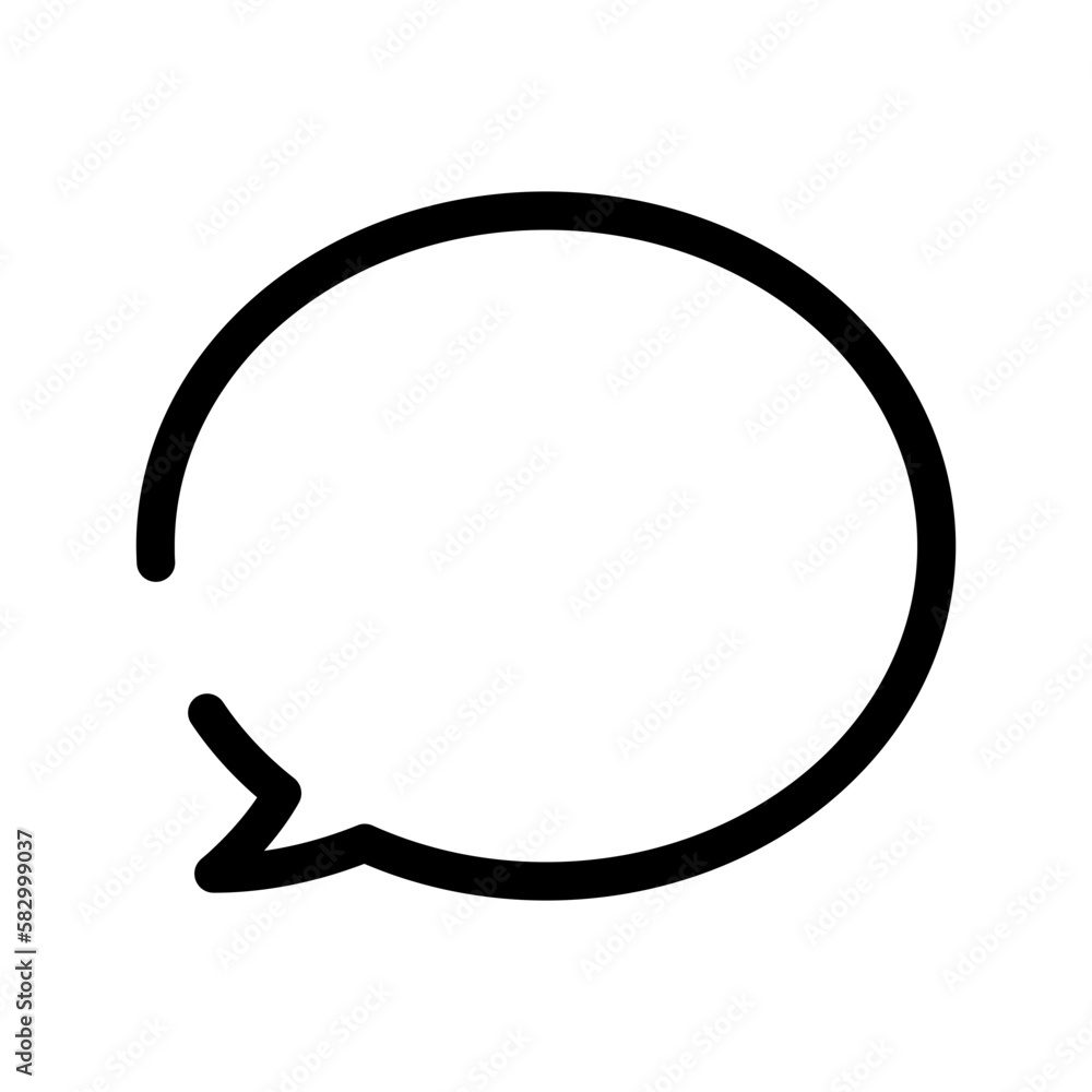 Chat Icon Vector Symbol Design Illustration Chat Icon Vector Symbol Design Illustration