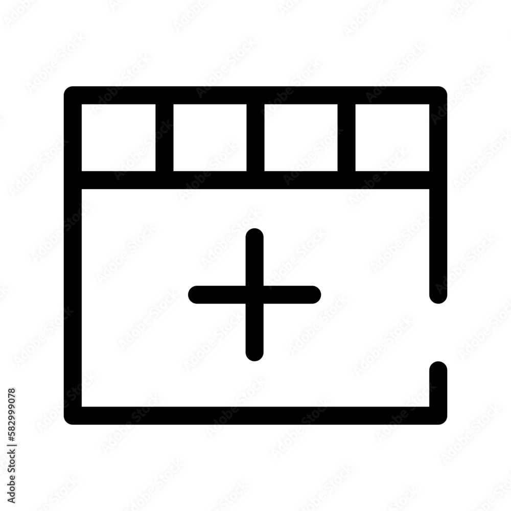 New Tab Icon Vector Symbol Design Illustration New Tab Icon Vector Symbol Design Illustration