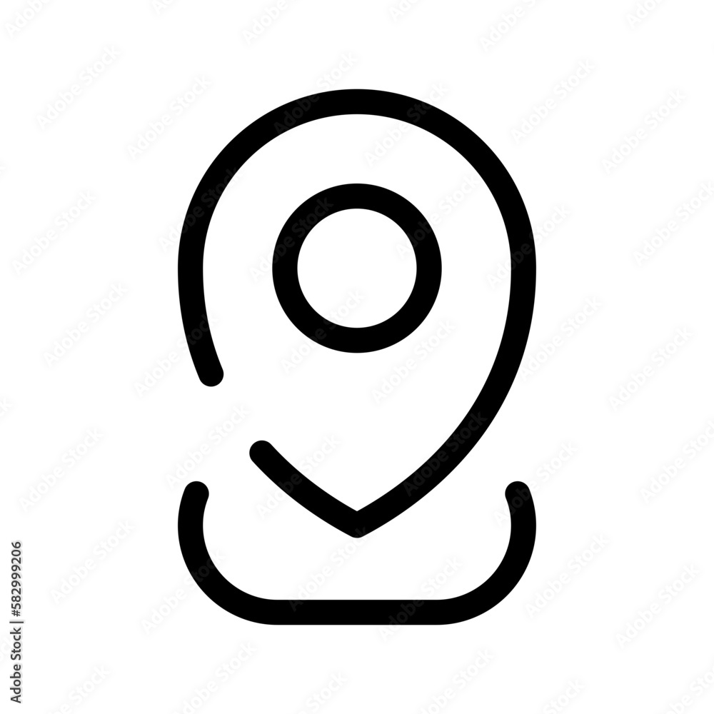 Location Icon Vector Symbol Design Illustration Location Icon Vector Symbol Design Illustration
