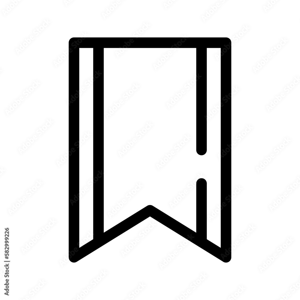 Bookmark Icon Vector Symbol Design Illustration Bookmark Icon Vector Symbol Design Illustration