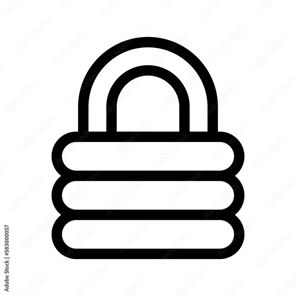 Padlock Icon Vector Symbol Design Illustration Padlock Icon Vector Symbol Design Illustration