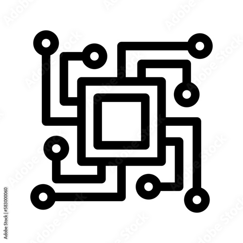 Technology Icon Vector Symbol Design Illustration
