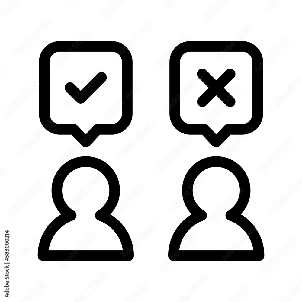 Voting Icon Vector Symbol Design Illustration Voting Icon Vector Symbol Design Illustration