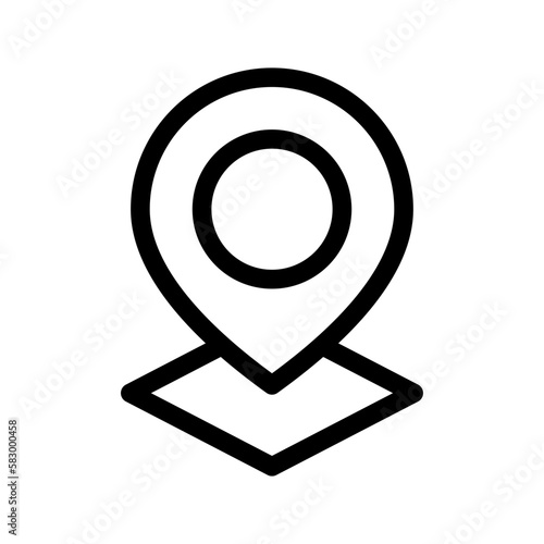 Free Download Location Icon Vector Symbol Design Illustration - GFXLoad