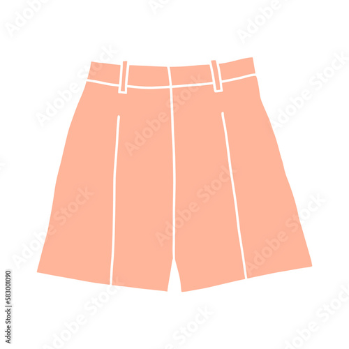 shorts hand drawn