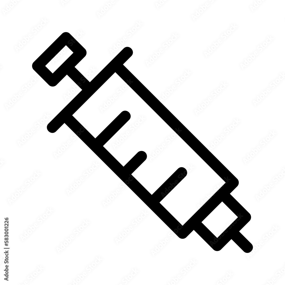 injection icon or logo isolated sign symbol vector illustration - high quality black style vector icons

