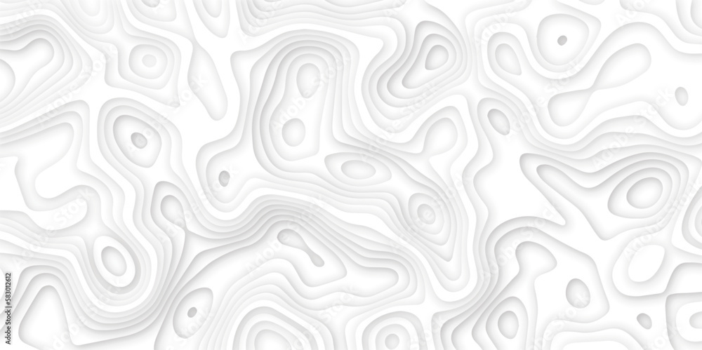 Abstract wavy line 3d paper cut white background. Topographic canyon geometric map relief texture with curved layers and shadow. Abstract realistic papercut decoration textured with wavy layers
Abstract wavy line 3d paper cut white background. Topographic canyon geometric map relief texture with curved layers and shadow. Abstract realistic papercut decoration textured with wavy layers