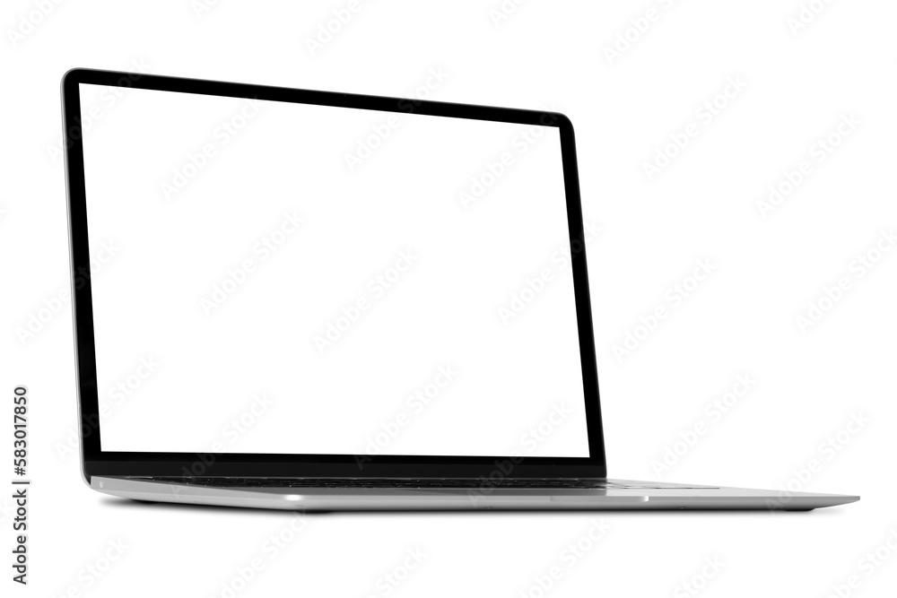 modern laptop computer isolated on the png background modern laptop computer isolated on the png background