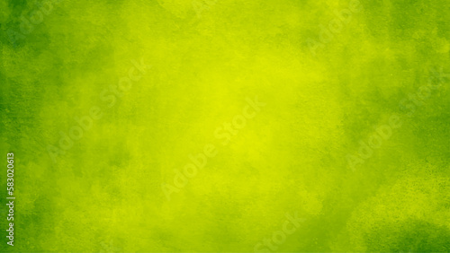 Art geometric green grunge background. Closeup of green textured wall
