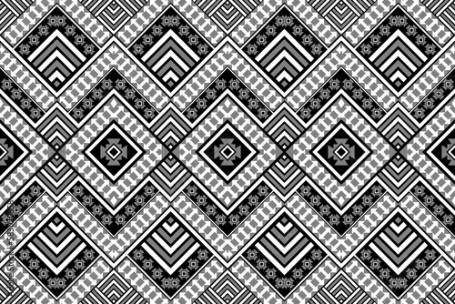 Seamless oriental geometric ethnic pattern for background or wallpaper. Carpet
