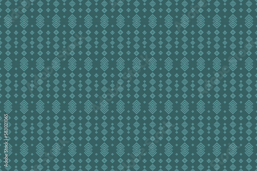 Ethnic fabric pattern Designed from geometric shapes Ethnic Asian style fabric pattern Used for home decoration, carpet work, 