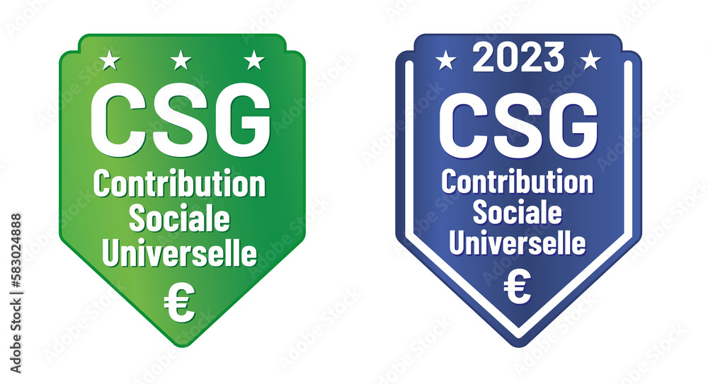 CSG - contribution sociale généralisée CSG - contribution sociale généralisée