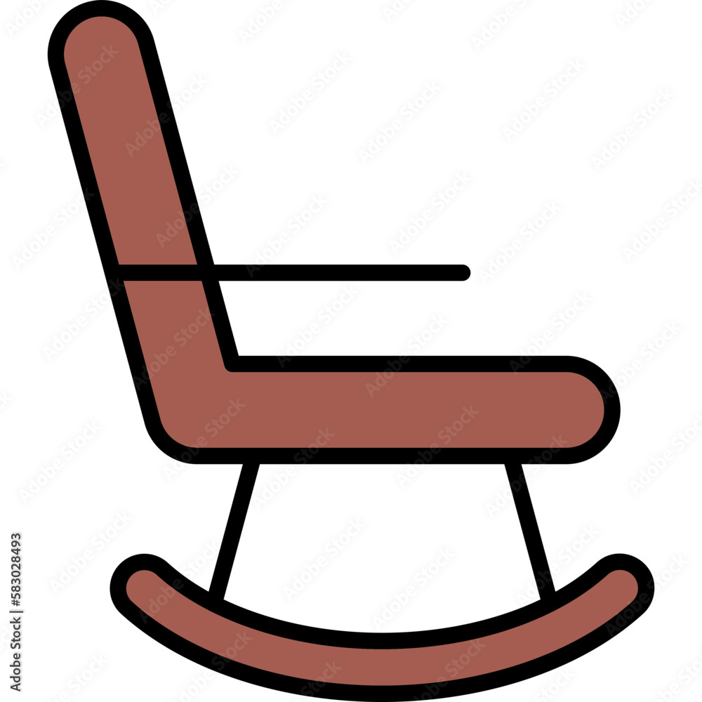 Rocking Chair Icon Rocking Chair Icon