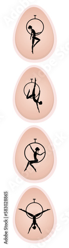 Easter Aerial Hoop