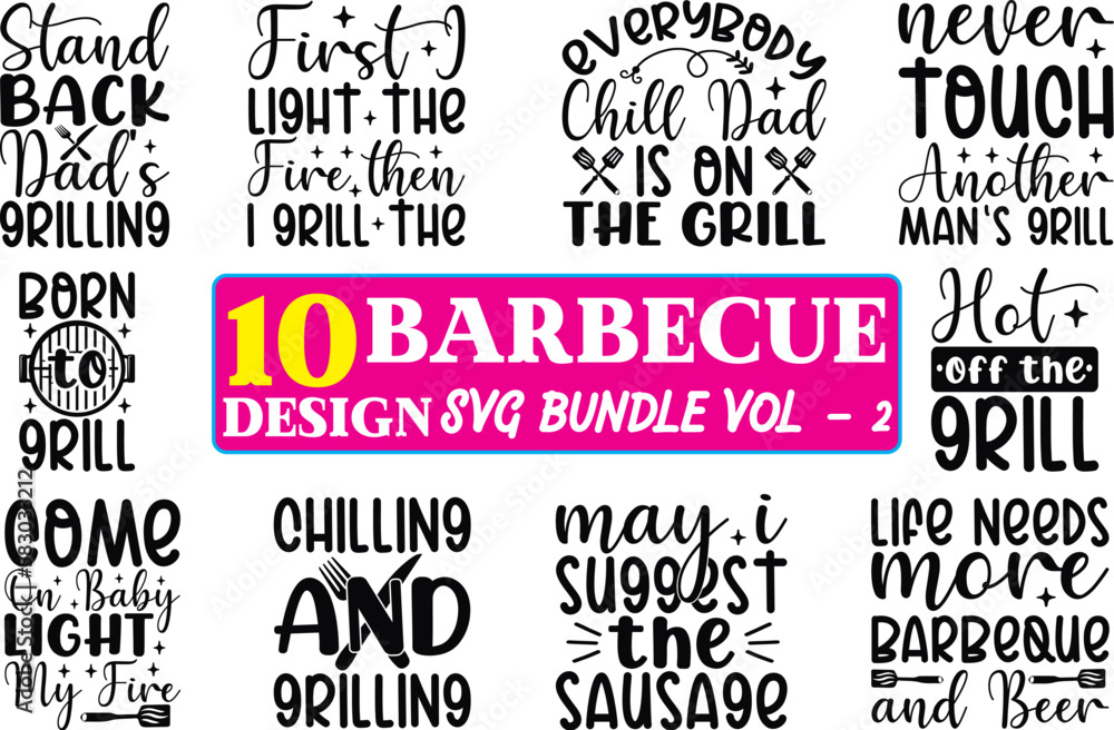 Barbecue SVG Bundle Vol - 2