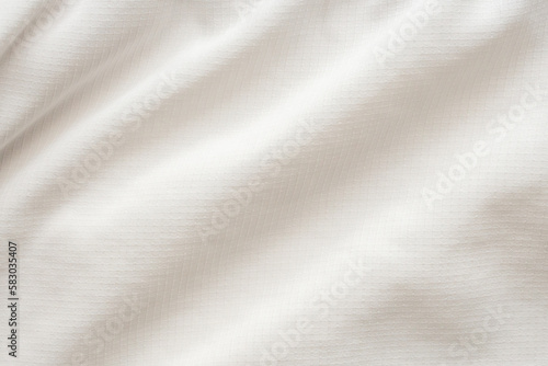 White sports clothing fabric football shirt jersey texture abstract background