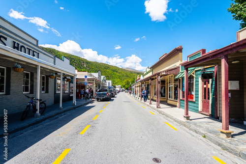 views of arrowtown main street