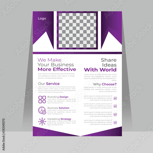 Flyer design company business idea creative marketing design social media flyer