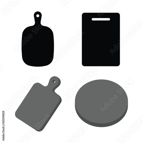 cutting board icon vektor