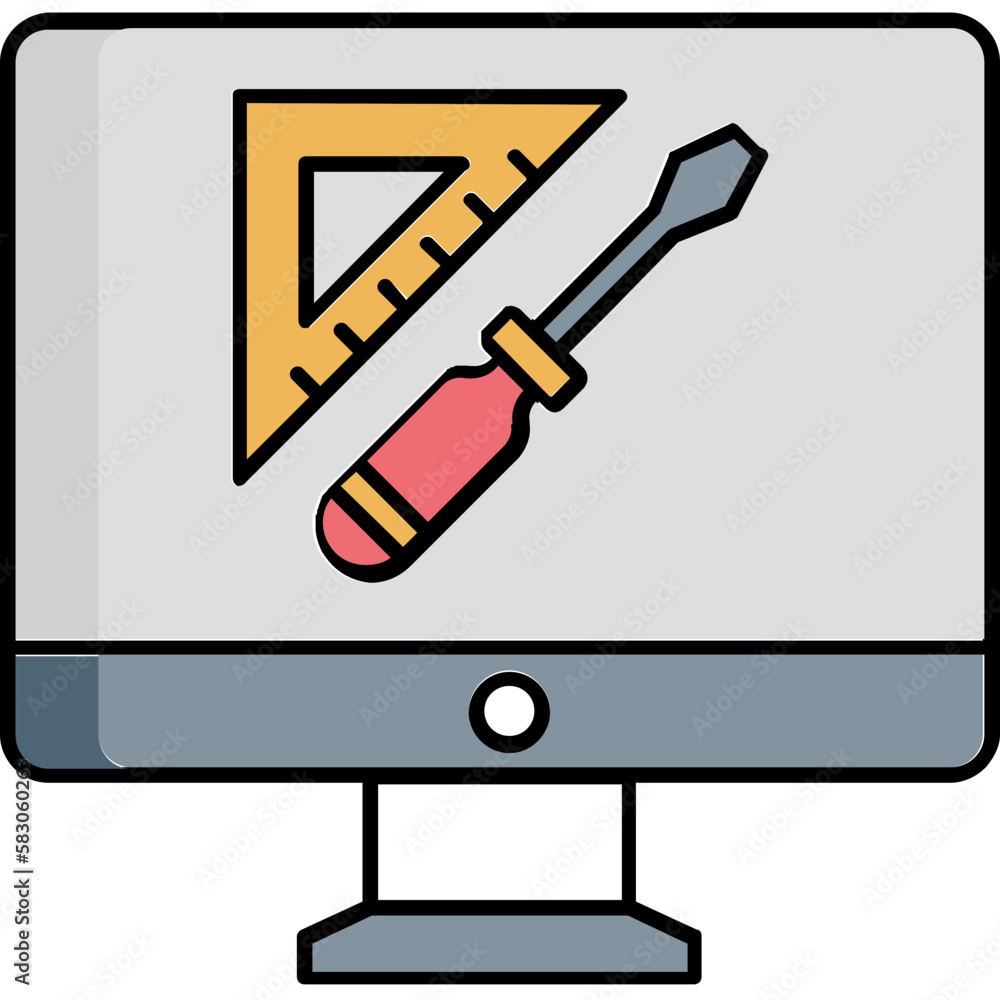Drawing tools Vector Icon
Drawing tools Vector Icon