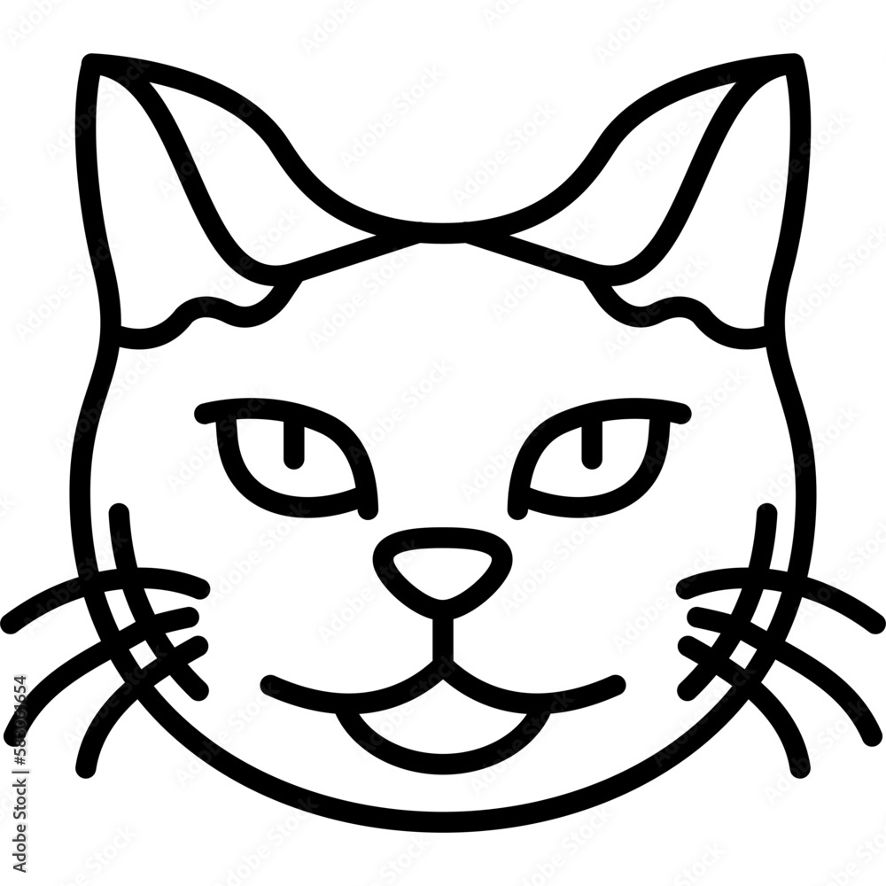 Persian Cat Icon Persian Cat Icon
