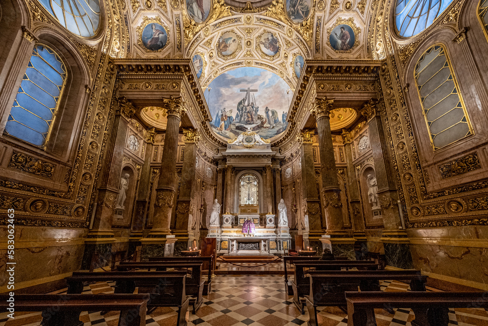 Bergamo, interno duomo Bergamo, interno duomo