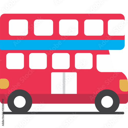 Double Bus Icon