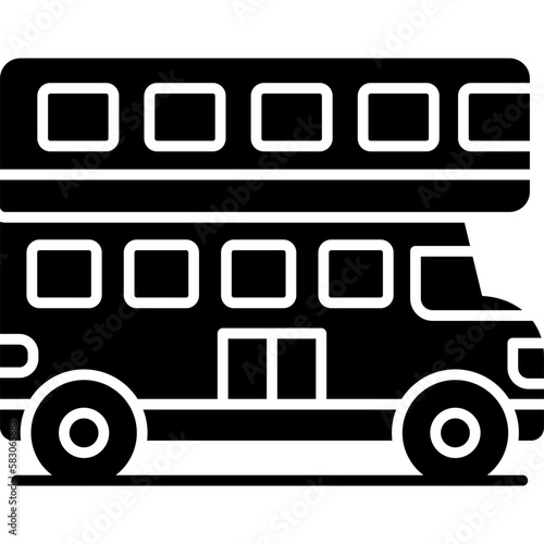 Double Bus Icon
