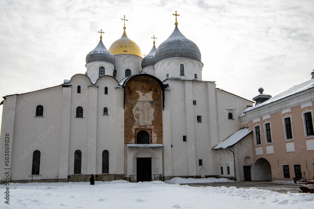 architectural fragments of ancient buildings and fortifications of the Novgorod Kremlin architectural fragments of ancient buildings and fortifications of the Novgorod Kremlin
