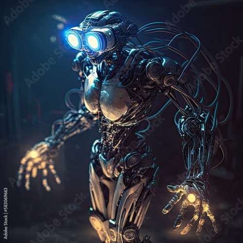 dancing cyborg