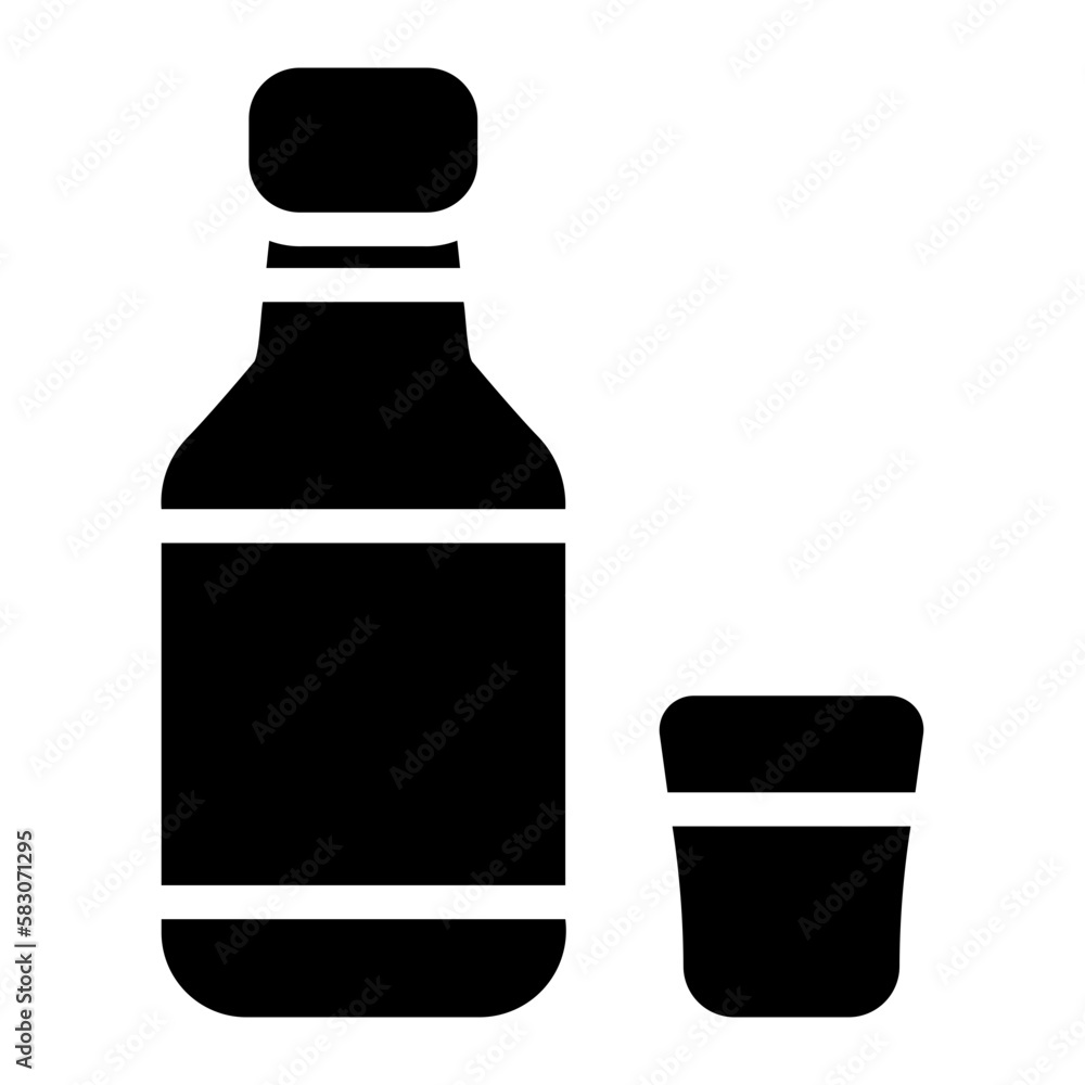 soju glyph icon soju glyph icon