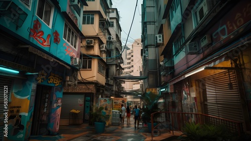 Rio's Eclectic Energy: Lo-Fi Cyberpunk Photography with Generative A © Felipe
