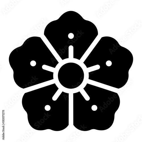 mugunghwa glyph icon