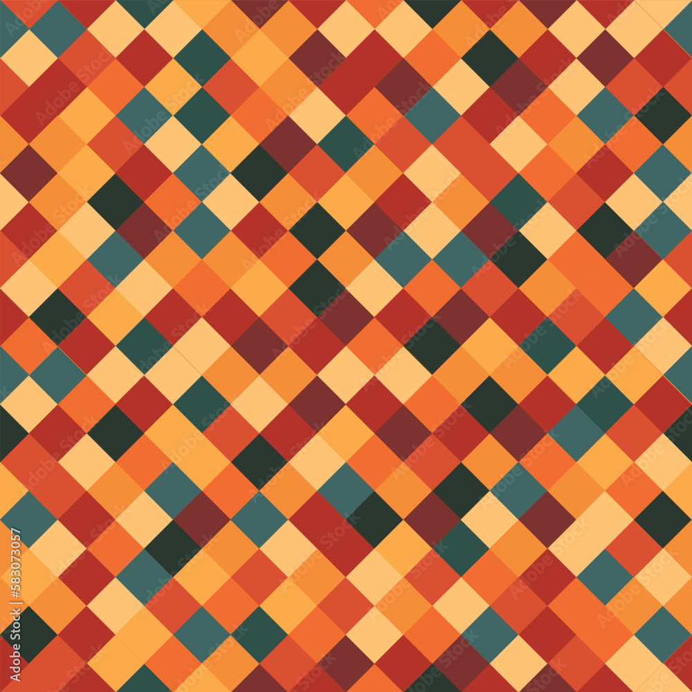 An abstract, geometric seamless pattern An abstract, geometric seamless pattern