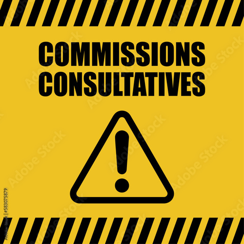 Logo commissions consultatives.