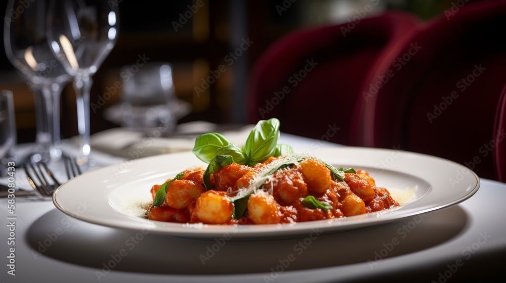 Delightful Gnocchi alla Sorrentina with Tomato Sauce, Mozzarella
