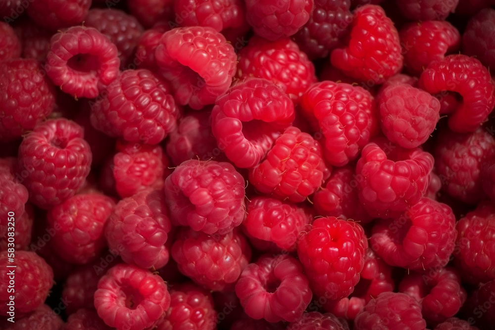 raspberries background graphic asset generative ai raspberries background graphic asset generative ai
