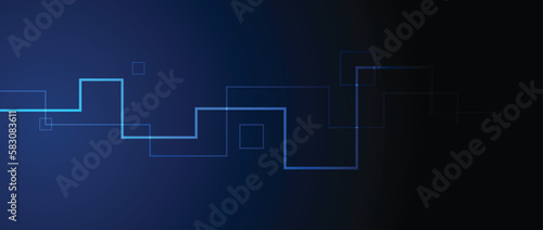 grafica, astratta, collegamento, linee, circuito