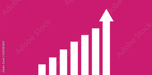 frecce, concetto, incremento, salita, aumento