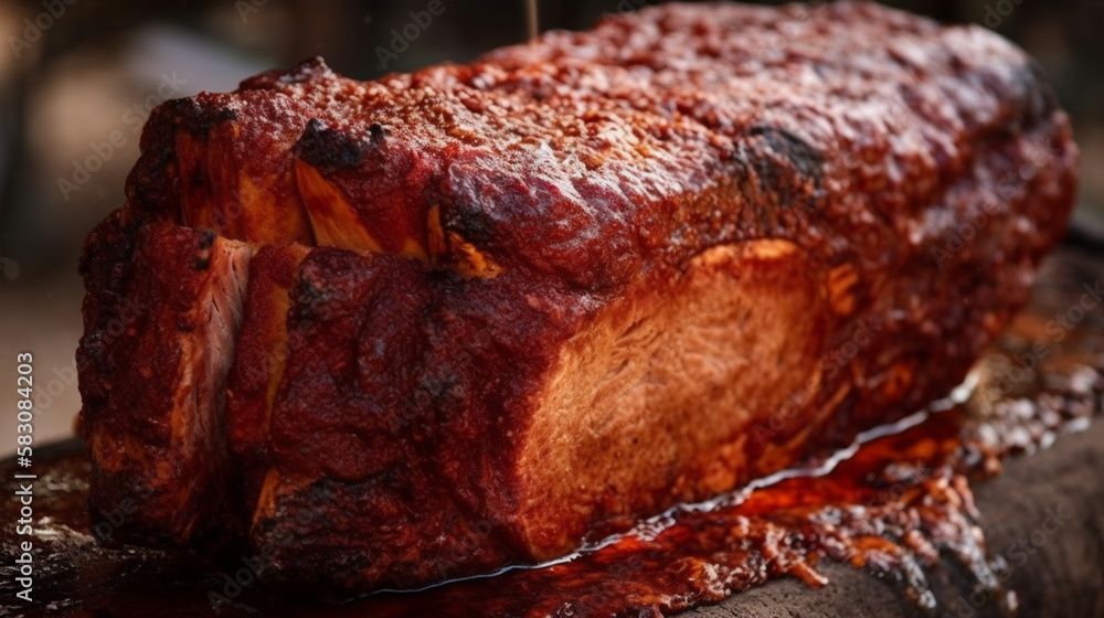 Smoked Rib, Generative Ai Smoked Rib, Generative Ai